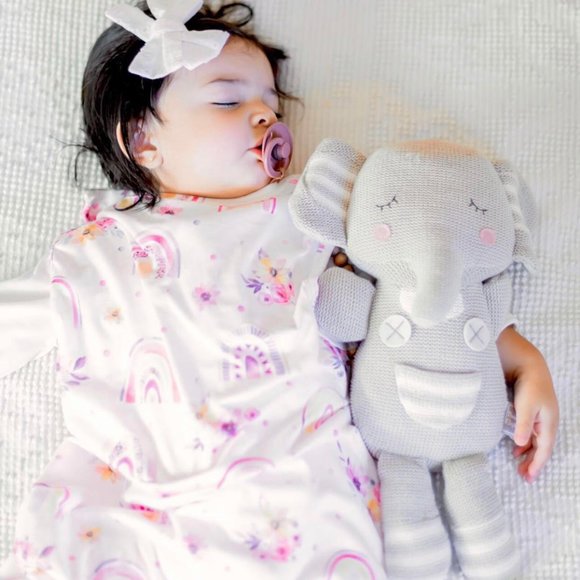 NEW! Infant Girls Rainbow Floral Ruffle Lined Sleep Bags | Safe Sleep Blankets - Picture 3 of 3